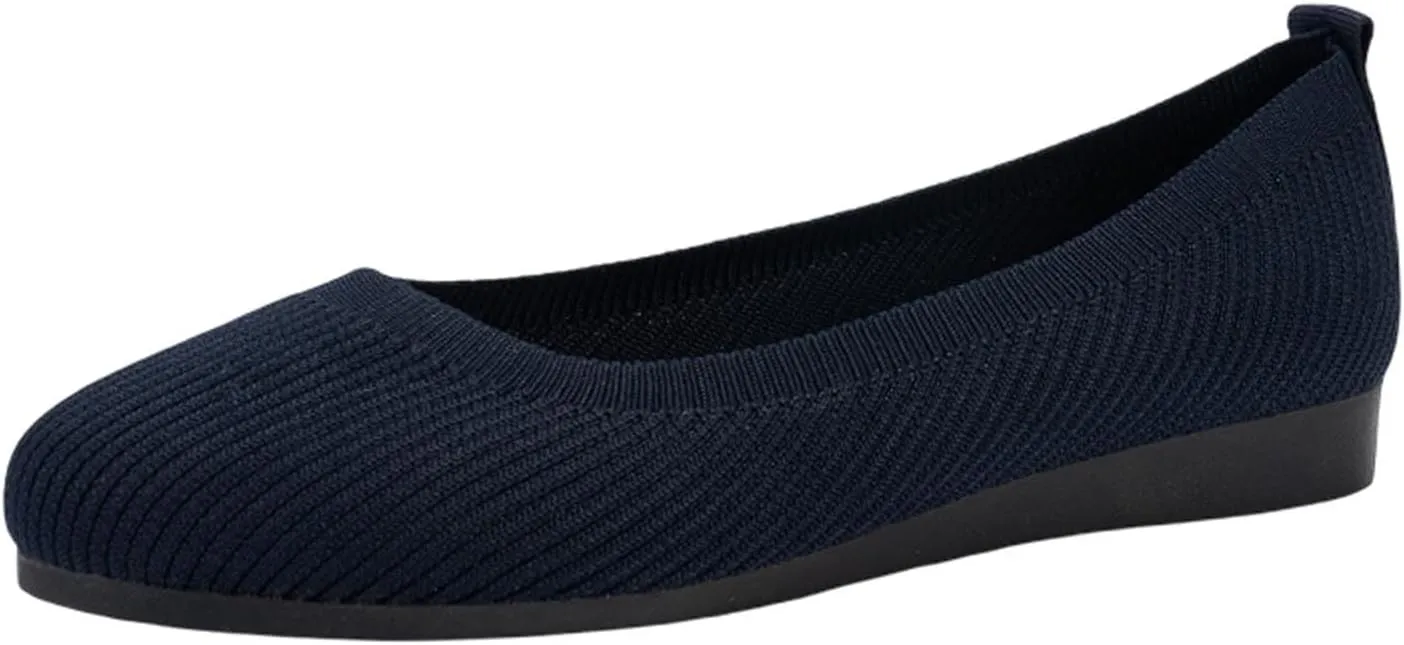 Women's Pointed-Toe Ballet Classic Slip-On Breathable Dress Casual Shoe for Men