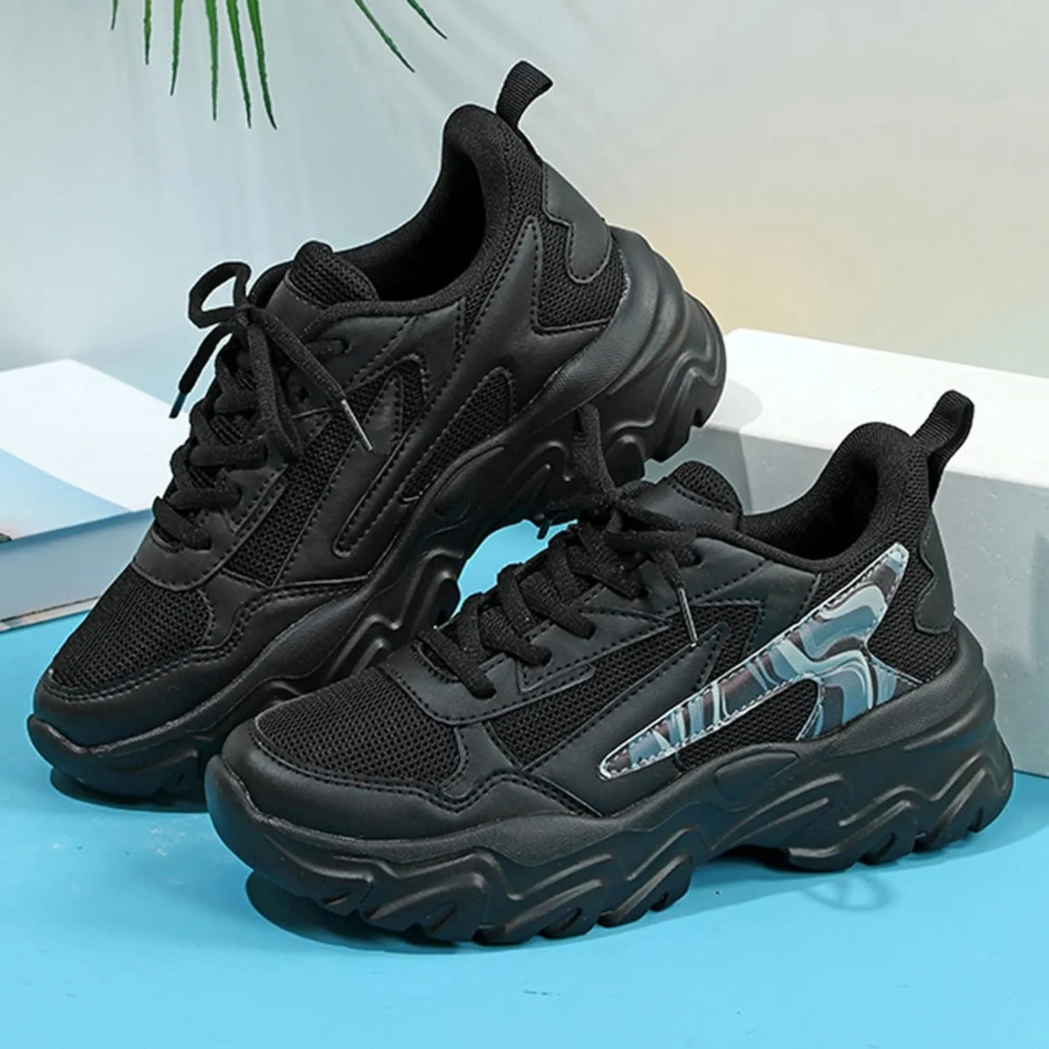 Womens Running Shoes Size 7 Wide Non Slip Work Shoes for Womens with Arch Support Black Slip On Shoes Women Wide Dressy Sneakers for Women Slip On Women's Slip On Shoes Wide Toe