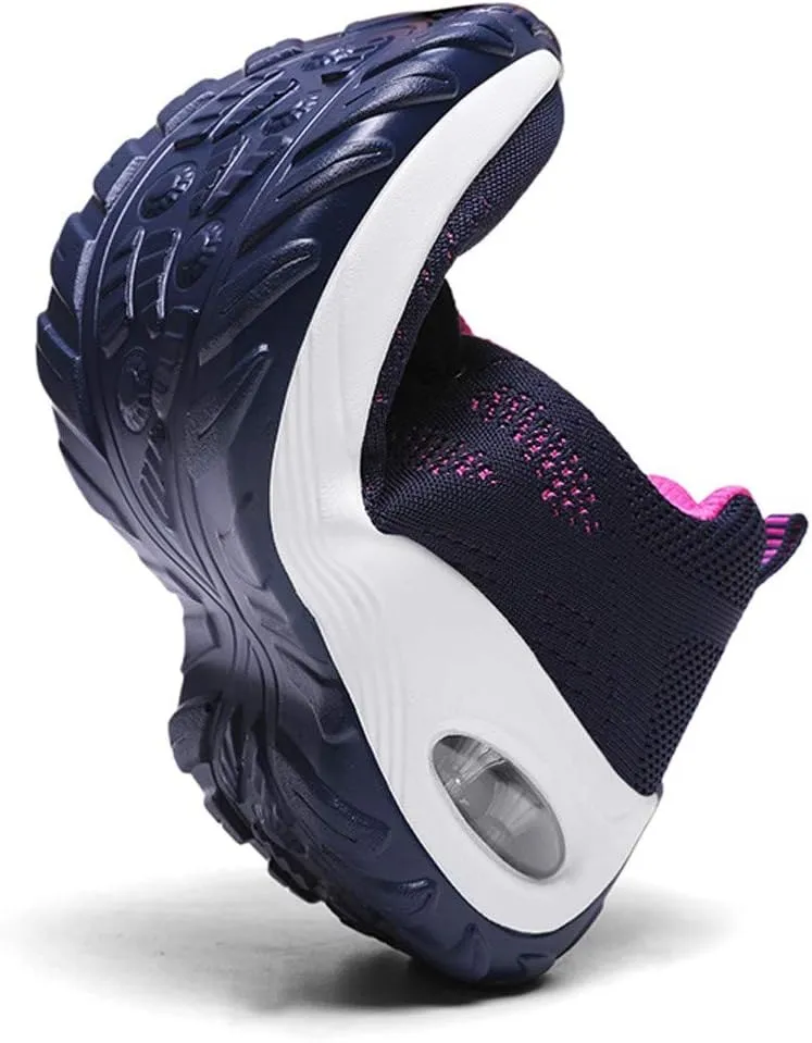Womens Running Sneakers Women's Non Slip Work Shoes Casual Shoes for Women Women's Slip on Low Top Casual Shoes