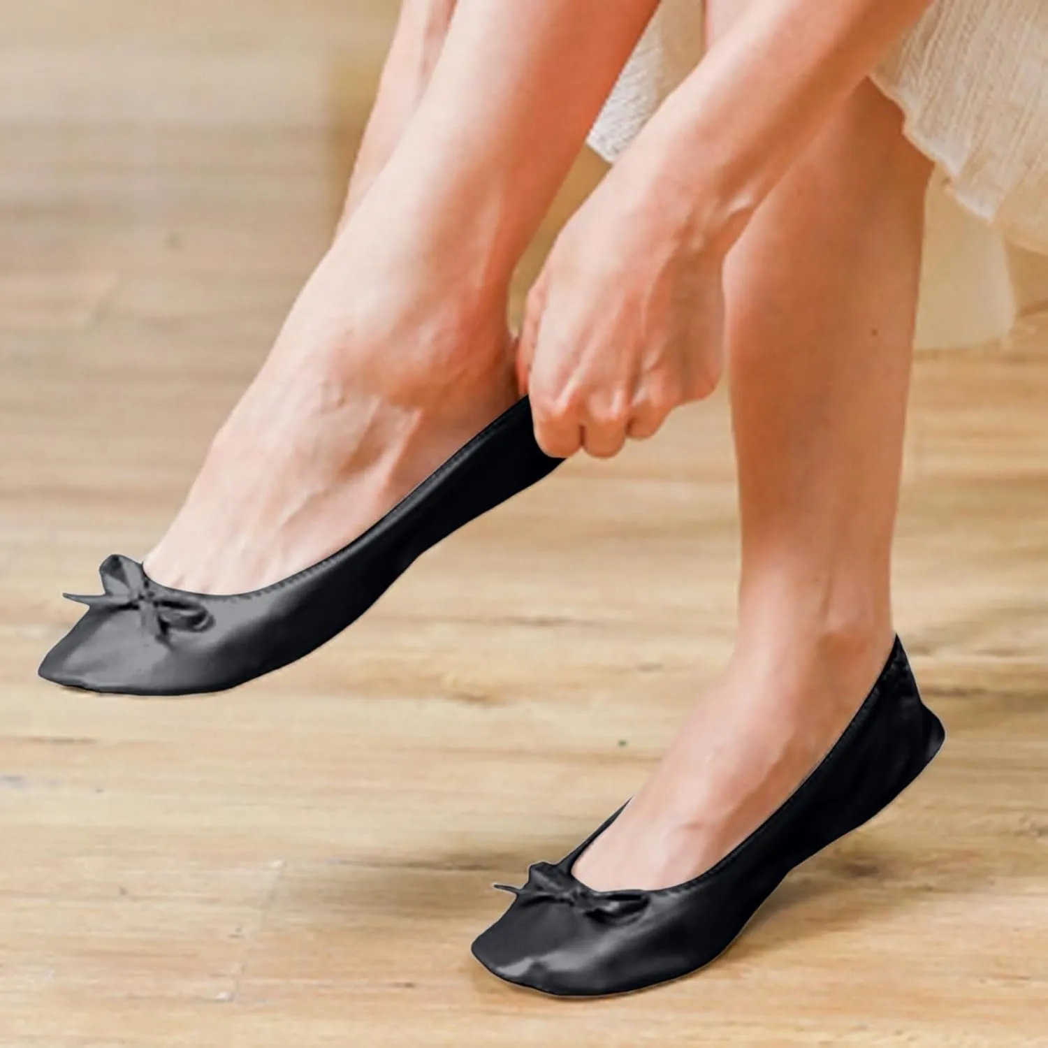 Women’s Shoes Loafers Foldable and Portable Lightweight Women's Flat Ballet Shoes