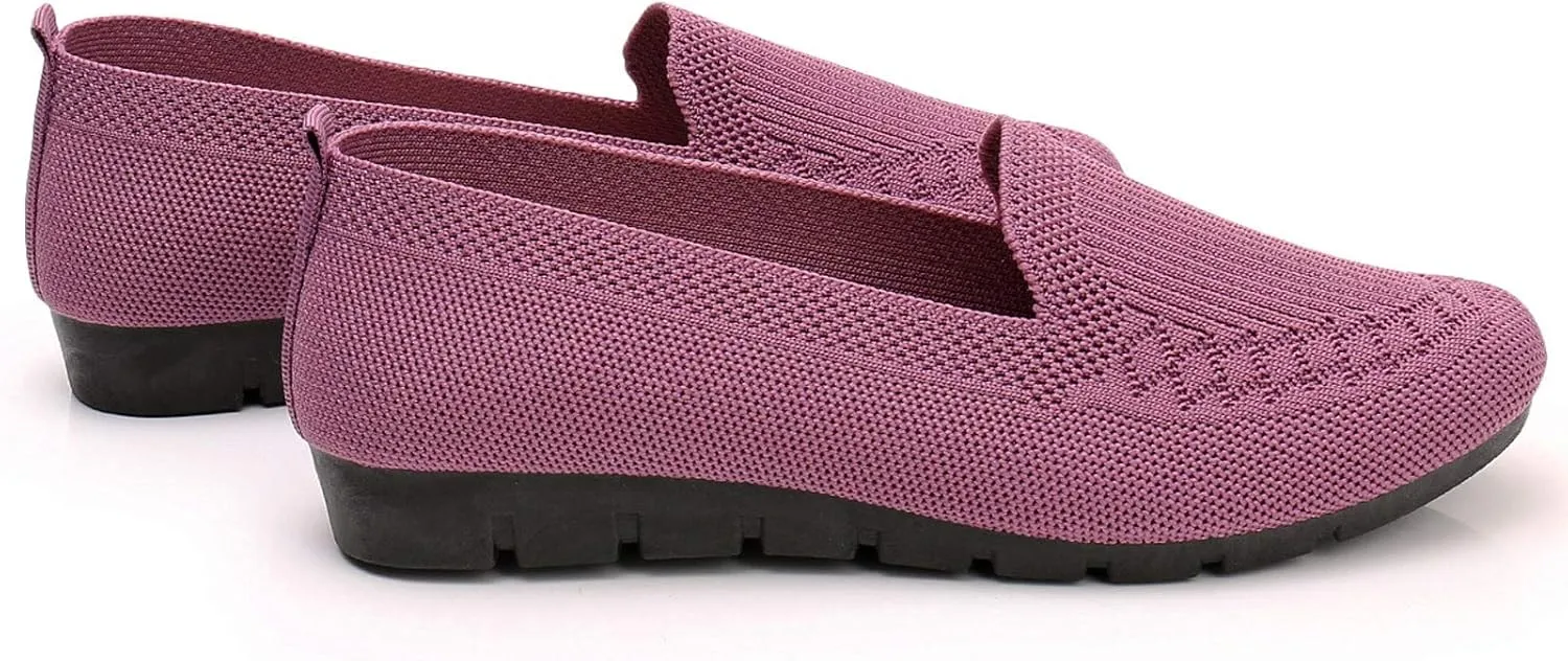 Women's Slip-On Loafer Comfortable Dressy Casual Work Flats Women's Loafers Casual Slip on Flat Shoes