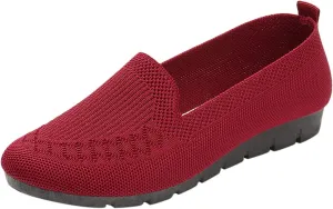 Women's Slip-On Loafer Comfortable Dressy Casual Work Flats Women's Loafers Casual Slip on Flat Shoes