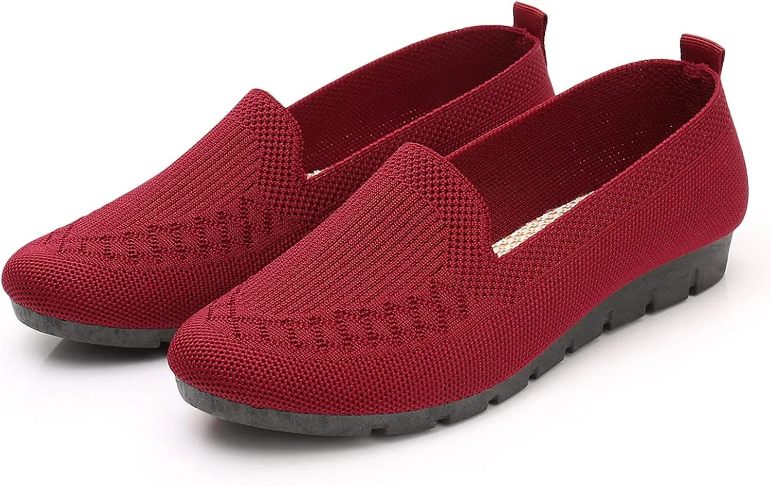 Women's Slip-On Loafer Comfortable Dressy Casual Work Flats Women's Loafers Casual Slip on Flat Shoes
