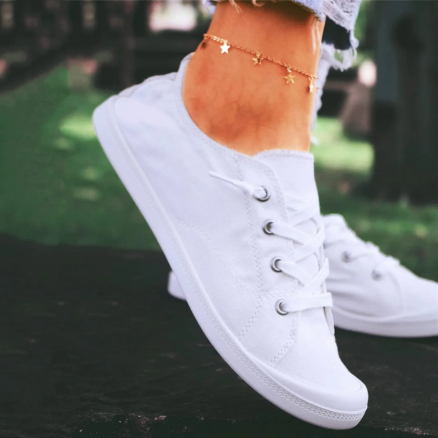Womens Sneakers Size 11 Walking Zapatos para Mujer Comodos Casuales De CuñA Bajitos Cerrados Non Slip House Shoes for Women Elderly Womens White Sneakers Slip On Tenis OrtopéDicos para Mujer Blanco