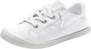 Womens Sneakers Size 11 Walking Zapatos para Mujer Comodos Casuales De CuñA Bajitos Cerrados Non Slip House Shoes for Women Elderly Womens White Sneakers Slip On Tenis OrtopéDicos para Mujer Blanco