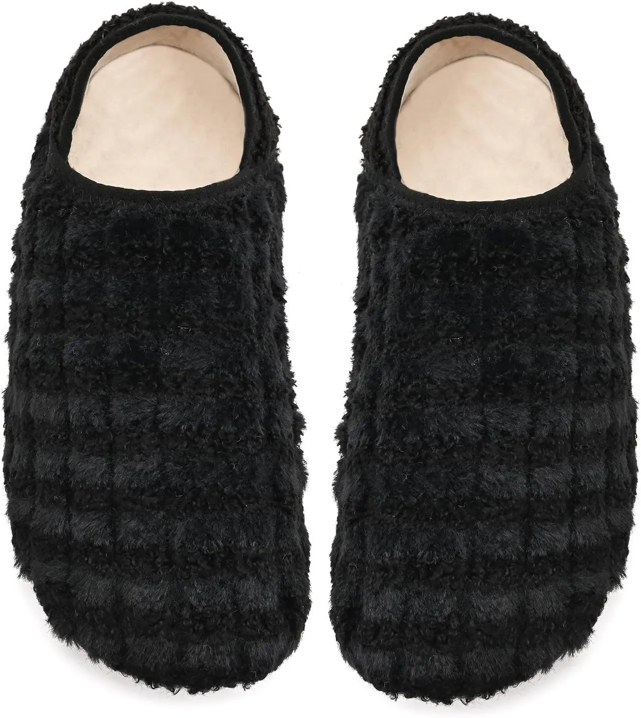 Women's Sparkly Flat Shoes Indoor Cotton Bag Heels Socks Shoes Soft Soled Home Warm Furry Yoga Dancing Slip