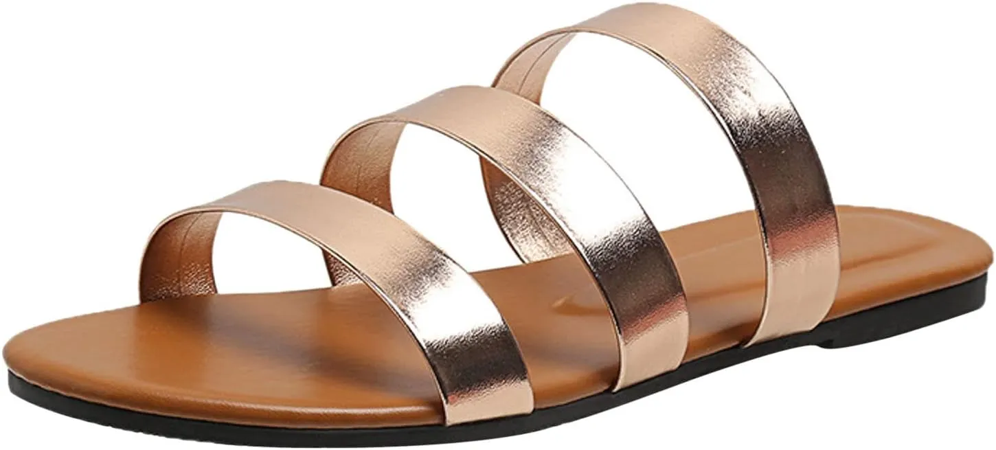Women's Vacation Sandals Recovery Supportive Athletic Sandals Dress Sandals Breathable Open Toe Slides for Women