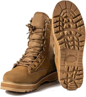 Wygwlg Mens Military Tactical Work Boots Wide, Men Lightweight Breathable Waterproof High Top Lace up Combat Boots, Resistant Non Slip Combat Sneakers Shoes, for Camping, Jungle Combat